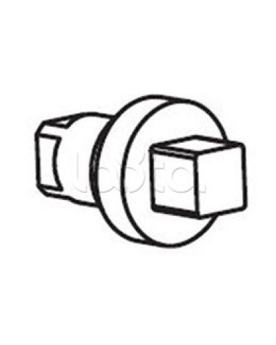 Личинка замка, для малой ручки, под ключ квадратного профиля 8мм DKC R5CE212 в Хабаровске Аксессуары для стоек и шкафов Pintop.ru