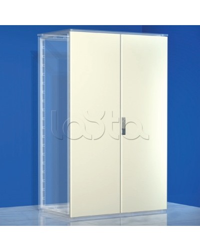 Дверь сплошная, двустворчатая, для шкафов DAE/CQE, 2200 x 1000 мм DKC R5CPE22101 в Хабаровске Аксессуары для стоек и шкафов Pintop.ru