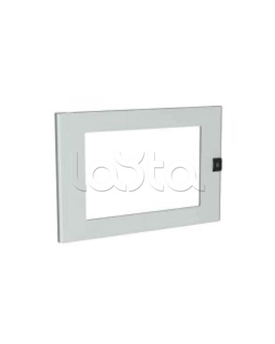 Дверь секционная, с пластиковым окном, В=400мм, Ш=600мм DKC R5CPMTE6400 в Хабаровске Аксессуары для стоек и шкафов Pintop.ru