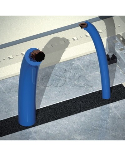 Уплотнитель для ввода кабеля, для шкафов DAE/CQE шириной 400 мм DKC R5FPC400 в Хабаровске Аксессуары для лотков Pintop.ru