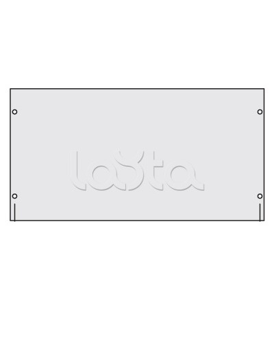 Панель сплошная, 19, высота 7 U, для IT корпусов CQE DKC R5PRK7 в Хабаровске Аксессуары для стоек и шкафов Pintop.ru