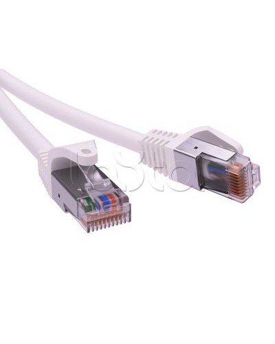 Патч-корд экранированный CAT6 F/UTP 4х2, LSZH, белый, 7м DKC RN6FU4570WH в Хабаровске Патчкорды (медные) Pintop.ru