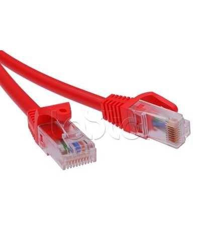 Патч-корд неэкранированный CAT6 U/UTP 4х2, LSZH, красный, 0.5м DKC RN6UU4505RD в Хабаровске Патчкорды (медные) Pintop.ru
