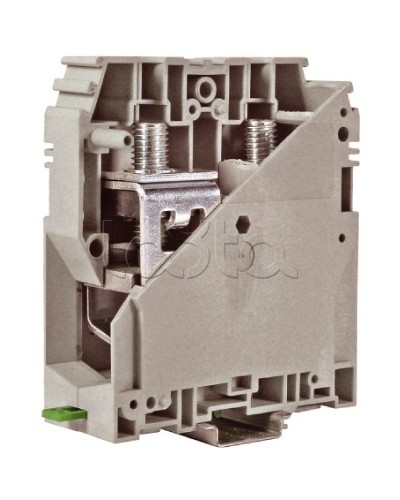 Зажим кабель/кабель серый 240 кв.мм/ крепление на плату DKC ZGF300GR в Хабаровске Держатели, клипсы, скобы Pintop.ru