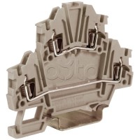 Зажим, серый, 1,5 кв.мм DKC ZHD200GR-RET