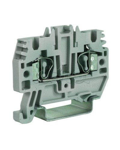 Зажим серый 6 кв.мм DKC ZHM320GR в Хабаровске Держатели, клипсы, скобы Pintop.ru