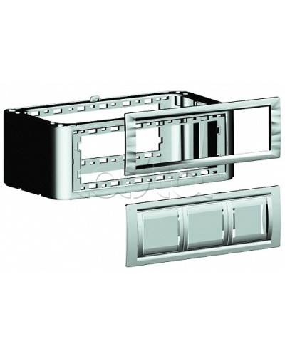 Расширение вертикальное напольной башенки BUS, серое DKC 09071 в Хабаровске Аксессуары для стоек и шкафов Pintop.ru