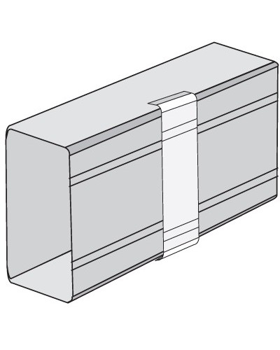 Накладка на стык крышки GAN 120 DKC 00888 в Хабаровске Аксессуары для кабель-канала Pintop.ru