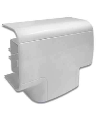 Тройник 110х50 мм, черный DKC 01006A в Хабаровске Аксессуары для кабель-канала Pintop.ru