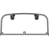 Кабель-канал 110x50 мм с фронтальной крышкой DKC 01050