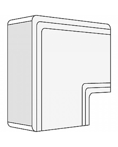 Угол плоский 100x80 NPAN DKC 01749 в Хабаровске Аксессуары для кабель-канала Pintop.ru