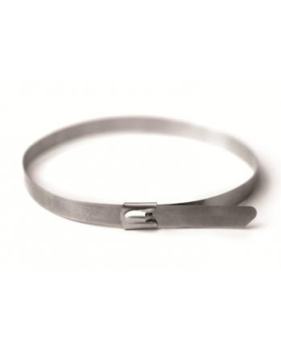 Хомут из нержавеющей стали AISI 304 8х175 DKC 27410 в Хабаровске Стяжки-хомуты Pintop.ru