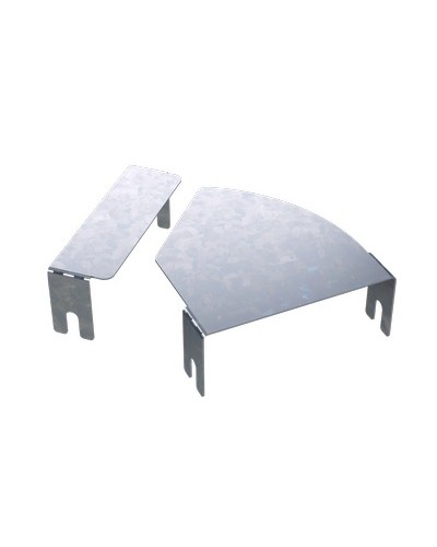 Крышка для угла горизонтального изменяемого угла CPO 0-45 осн.400 DKC 38014 в Хабаровске Аксессуары для лотков Pintop.ru