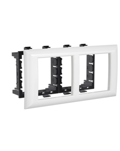 Рамка-суппорт Avanti белый для In-liner Front, 4 мод. DKC 4400914 в Хабаровске Аксессуары для лотков Pintop.ru