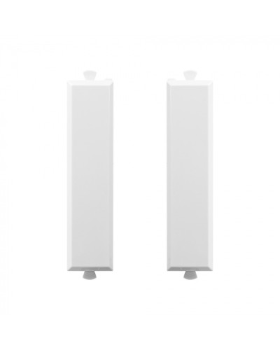 Комплект модульных заглушек Avanti, Белое облако, 0,5 модуля 2 штуки DKC 4400995 в Хабаровске Аксессуары для стоек и шкафов Pintop.ru