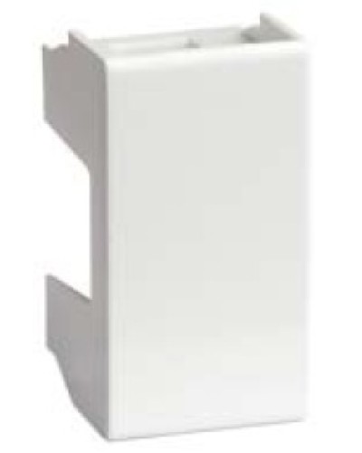 Заглушка на 1 модуль, «Viva», белая DKC 45016 в Хабаровске Аксессуары для кабель-канала Pintop.ru