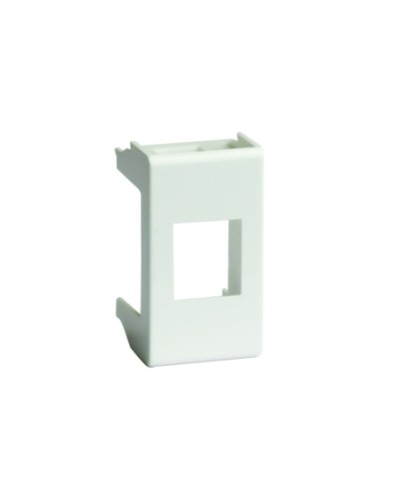 Адаптер для keystone, VIVA, 1 мод, цвет серый DKC 45107 в Хабаровске Аксессуары для стоек и шкафов Pintop.ru