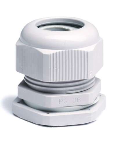 Зажим кабельный с контргайкой, IP68, PG7, д.3 - 6.5 мм DKC 52500 в Хабаровске Клеммные колодки Pintop.ru