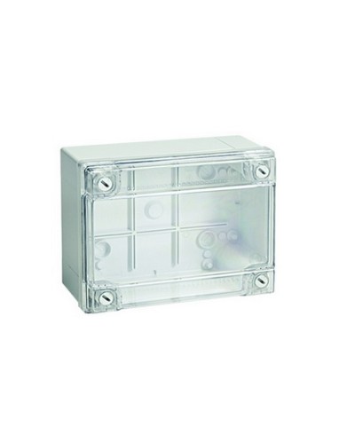 Коробка распред. 120x80x50 с гладкими стенками и прозрачной крышкой IP56 DKC (53920) в Хабаровске Распределительные коробки Pintop.ru