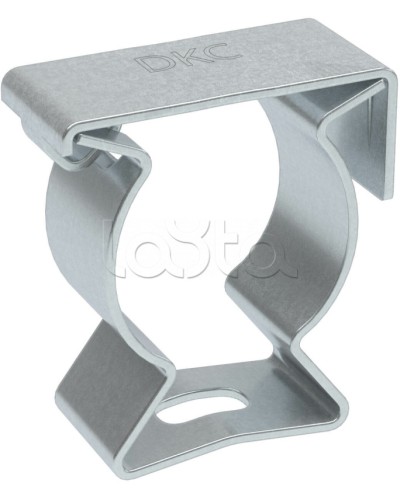 Держатель с крышкой D16, оцинкованная сталь DKC (6044-A16) в Хабаровске Держатели, клипсы, скобы Pintop.ru