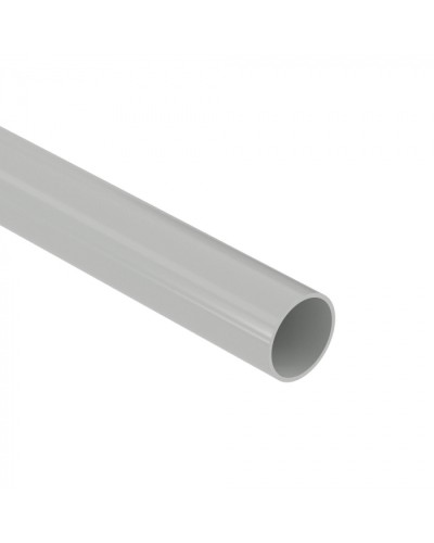 Труба глад. ПВХ 25 мм лёгкая серый (40 м) DKC (62925R) в Хабаровске Гладкая труба Pintop.ru