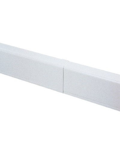 Накладка на стык для плинтусного короба 100х40 мм белое DKC AIR10049 в Хабаровске Аксессуары для лотков Pintop.ru