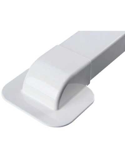 Ввод в стену под углом 90 град. для короба 120х60 мм DKC AIR12068 в Хабаровске Аксессуары для стоек и шкафов Pintop.ru