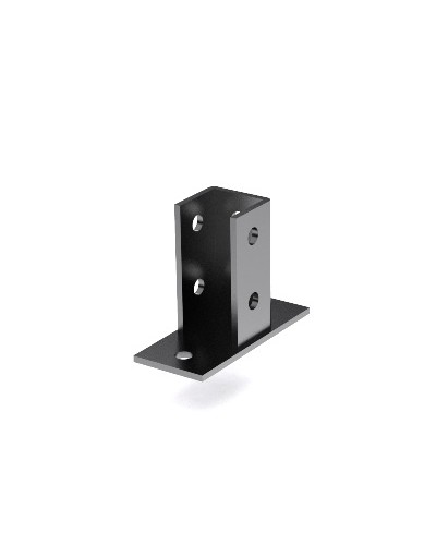 Крепление с площадкой для профиля BPM-41 горячеоцинкованное DKC BSF4102HDZ в Хабаровске Аксессуары для лотков Pintop.ru