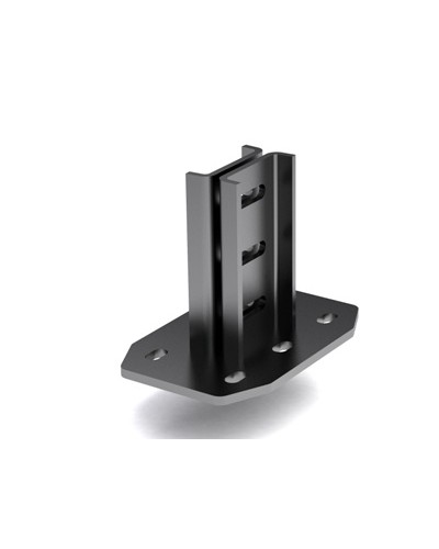 Крепление усиленное к потолку для I-образного профиля горячеоцинкованное DKC BSF5001HDZ в Хабаровске Аксессуары для лотков Pintop.ru