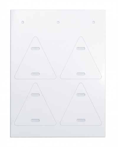 Маркировка для кабеля треугольник 58/55 DKC CIC58554TRW в Хабаровске Аксессуары для кабель-канала Pintop.ru