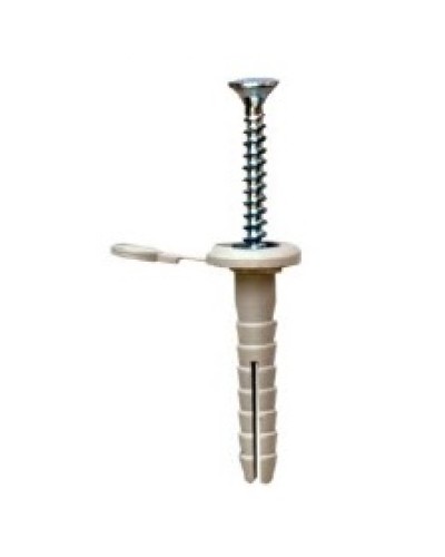 Саморез 4х35 мм с дюбелем C6 DKC CM06520 в Хабаровске Крепеж: Дюбели, шурупы, саморезы Pintop.ru