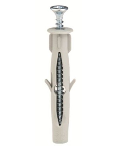 Саморез 3,5х50 мм с дюбелем F6 DKC CM06541 в Хабаровске Крепеж: Дюбели, шурупы, саморезы Pintop.ru