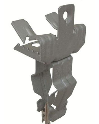 Держатель для крепления трубы к балке 10-15мм, ⌀ 18-22мм, горизонтальный монтаж DKC CM618222 в Хабаровске Держатели, клипсы, скобы Pintop.ru