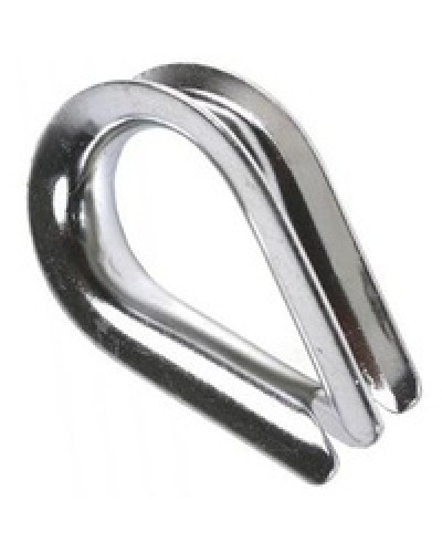 Коуш стальной оцинкованный под трос D2-D3 DKC CM621003 в Хабаровске Трос и аксессуары Pintop.ru