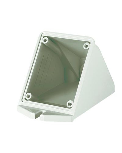 Коробка для настенного монтажа с наклоном розеток с фланцем 84*106 мм DKC DIS5700132 в Хабаровске Распределительные коробки Pintop.ru