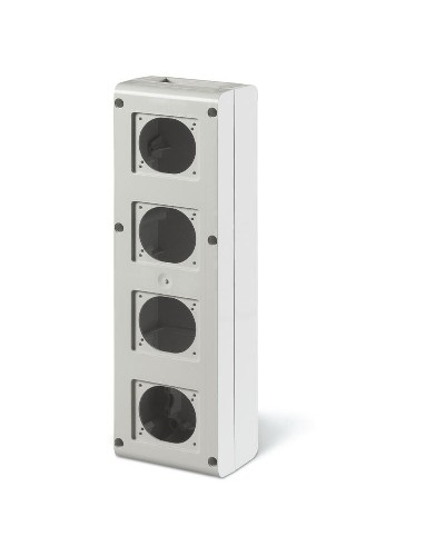 Корпус на 4 поста с основанием 70х87 мм. DKC DIS6323501 в Хабаровске Аксессуары для стоек и шкафов Pintop.ru