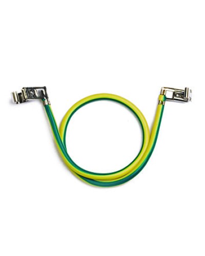 Провод заземления с клеммами для соединения основания и крышки короба, 300 мм DKC (E0001BC) в Хабаровске Аксессуары для кабель-канала Pintop.ru