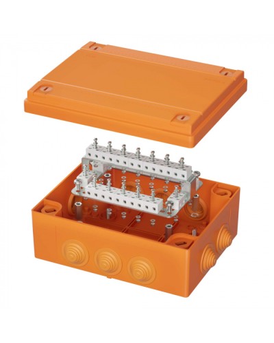 Коробка пластиковая FS с кабельными вводами иклеммниками DKC (FSB414004) в Хабаровске Распределительные коробки Pintop.ru