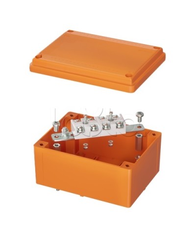 Коробка пластиковая FS с гладкими стенками и клеммниками IP56,150х110х70мм DKC (FSK20410) в Хабаровске Распределительные коробки Pintop.ru