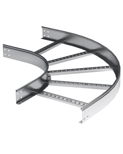 Угол горизонтальный 90 градусов 50x200 R-300 DKC LC5320 в Хабаровске Аксессуары для лотков Pintop.ru