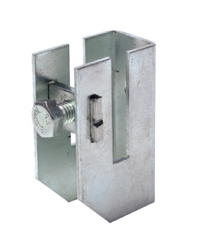 Скоба-держатель полосы с болтом DKC ND2312 в Хабаровске Держатели, клипсы, скобы Pintop.ru