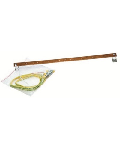 Шина медная заземленная DKC R5SGB19 в Хабаровске Аксессуары для стоек и шкафов Pintop.ru