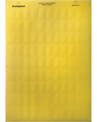 Табличка маркировочная, полиэстер DKC SITFP0615Y в Хабаровске Полки для шкафов и стоек Pintop.ru