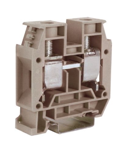 зажим серый 35 кв.мм DKC ZCBC35GR в Хабаровске Аксессуары для стоек и шкафов Pintop.ru