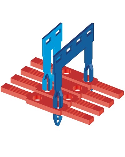 Перемычка PTC/2/02, 2 полюсная DKC ZPTC0202 в Хабаровске Аксессуары для кабель-канала Pintop.ru