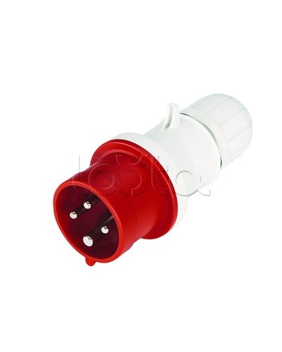 Вилка кабельная IP44 16A 3P+E+N 400V DKC DIS2131637 в Хабаровске Аксессуары для стоек и шкафов Pintop.ru