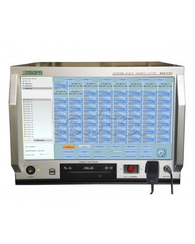 Блок управления центральный DSPPA MAG-6182 в Хабаровске Система оповещения и трансляции Dsppa Pintop.ru