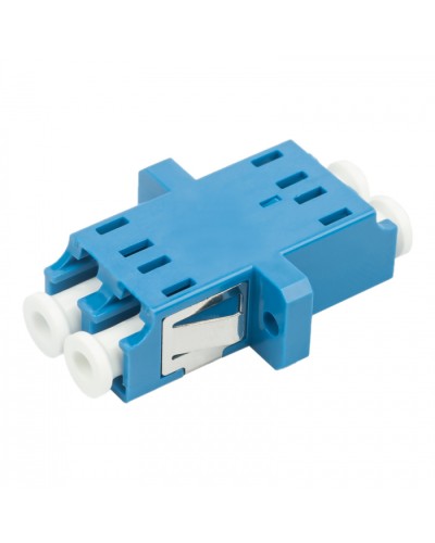 Адаптер оптический проходной LC-LC, OS2, дуплекс (duplex), синий Datarex DR-541102 в Хабаровске Коммутационные изделия Pintop.ru