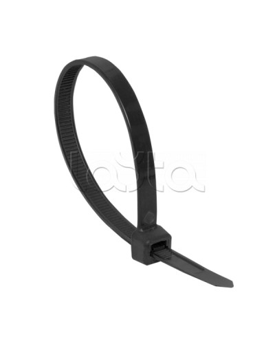 Хомут нейлоновый черный (4,8х150) (100шт.) EKF Basic (plc-cb-4.8x150) в Хабаровске Стяжки-хомуты Pintop.ru