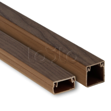 Канал кабельный (60х40) (40 м) темное дерево EKF-Plast (kk-60-40d)